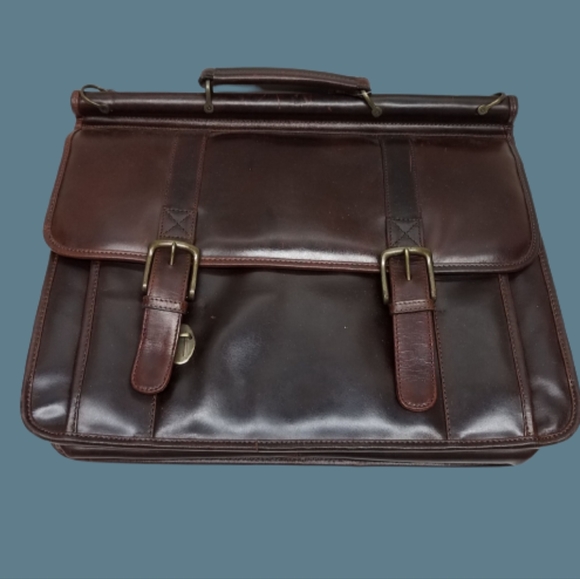 *NWOT WILSONS LEATHER Briefcase - Picture 2 of 16